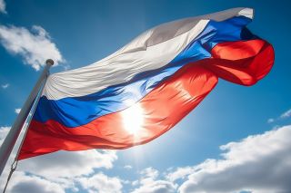 figure_photo: Russische Flagge